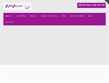Tablet Screenshot of airvema.com